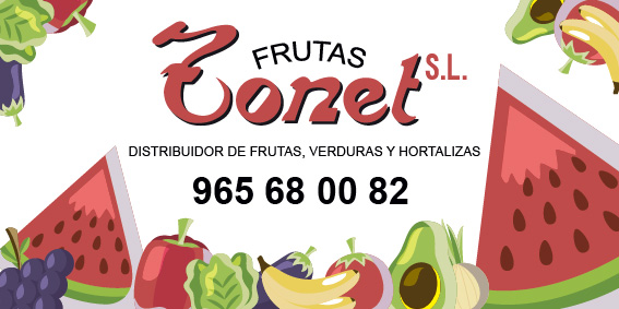 Frutas Tonet patrocinador Club de Tenis Alacant